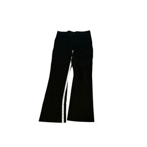 Maze Collection Women Black Flare Leg Pull On Dress Pants Size M Business Casual